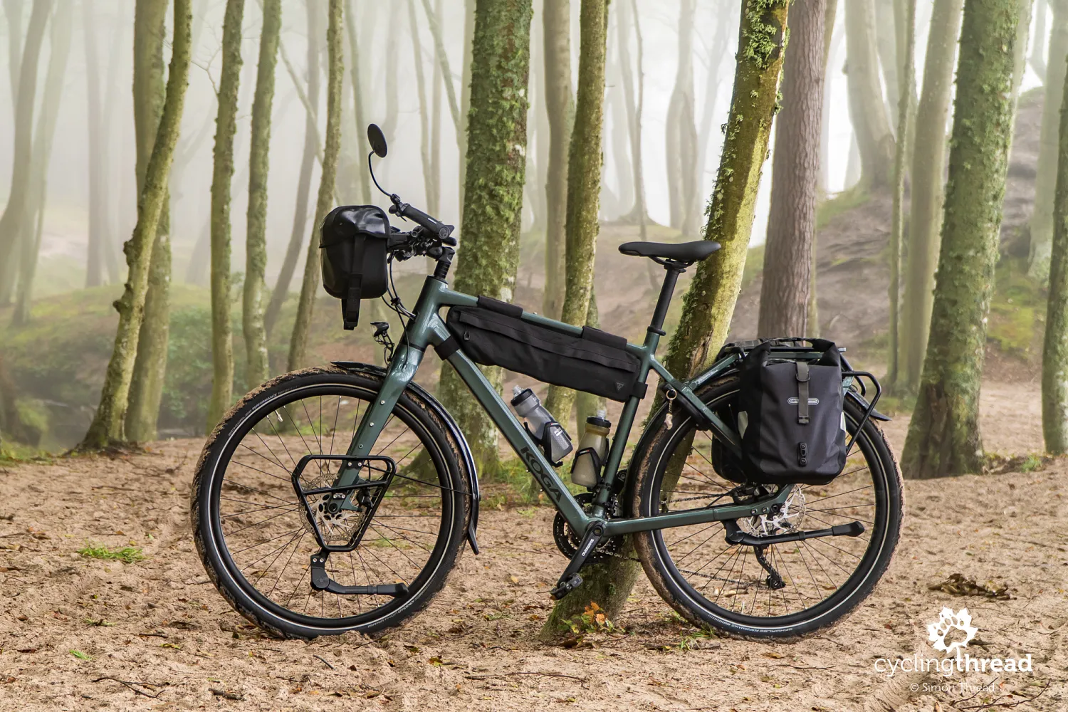 Koga WorldTraveller on EuroVelo 10