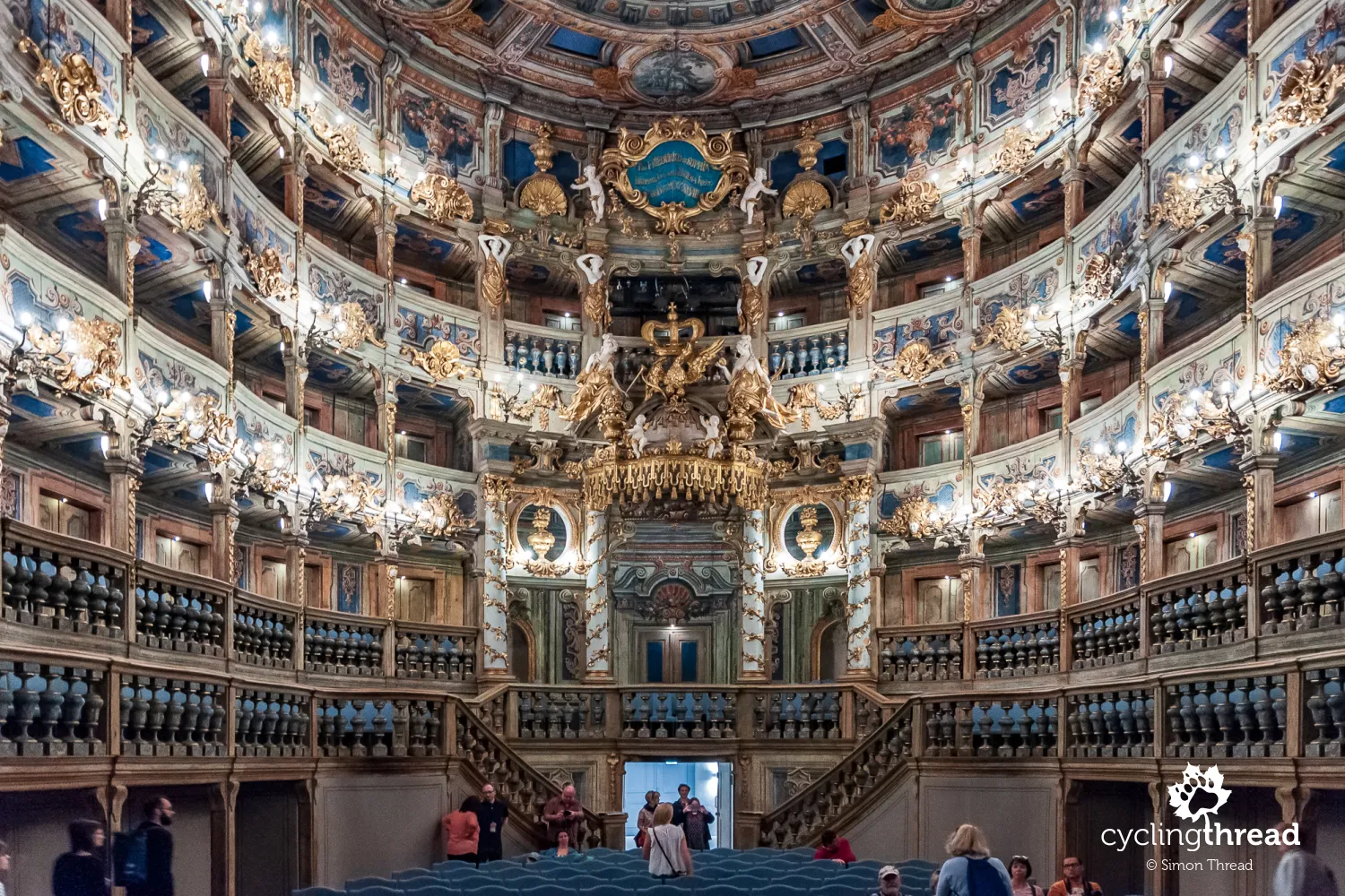 The Margravial Opera House in Bayreuth