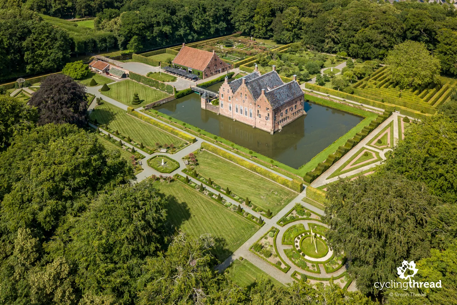 Menkemaborg Palace in Uithuizen