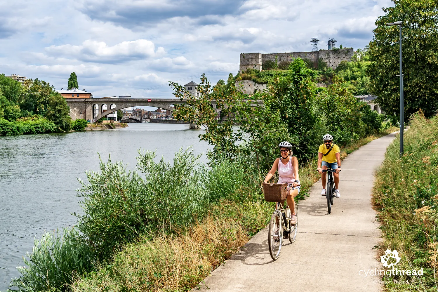 Meuse Cycle Route before Huy