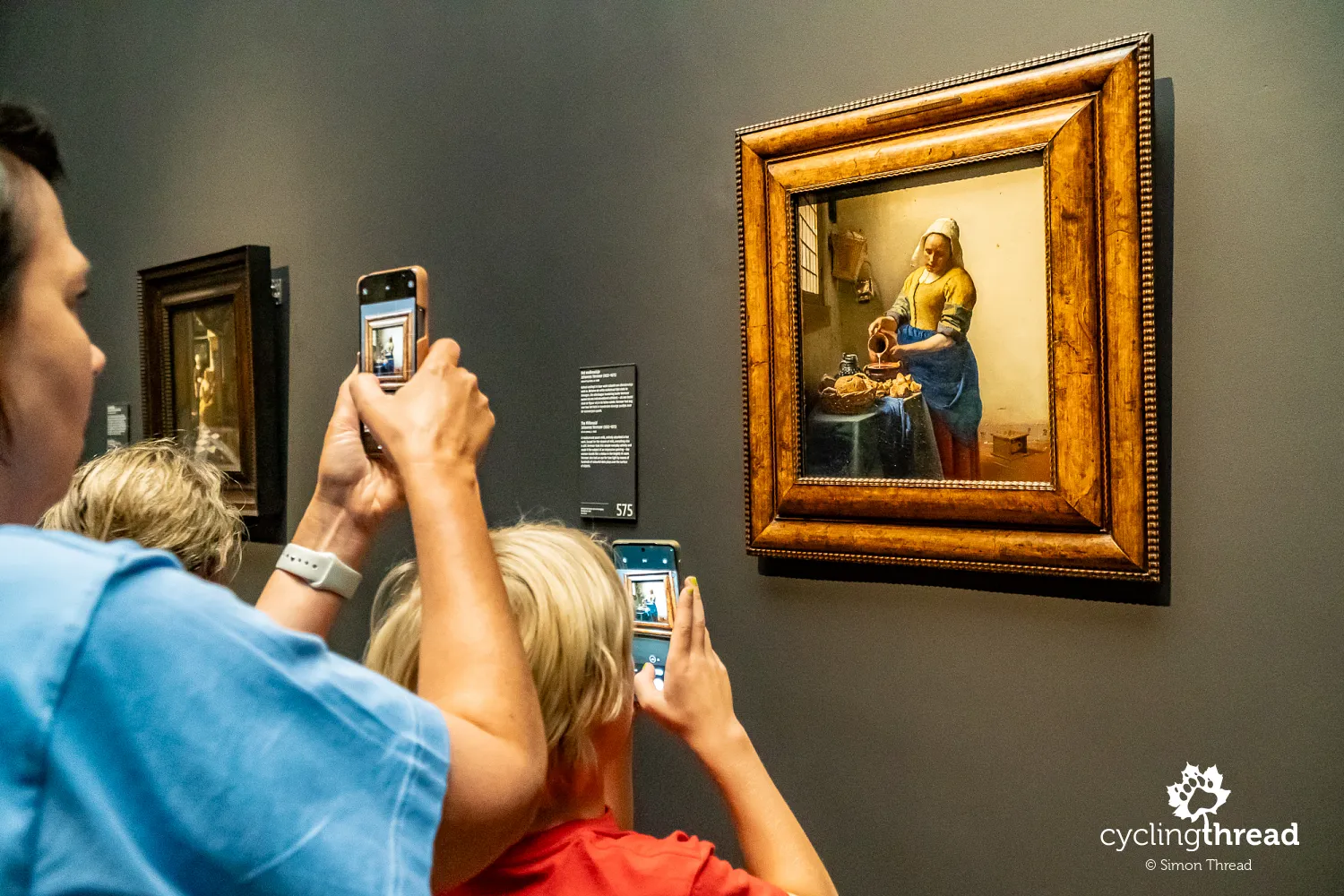 The Milkmaid by Johannes Vermeer at the Rijksmuseum