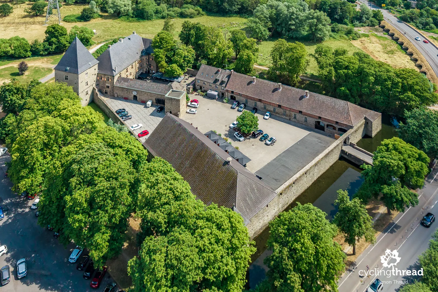 The moated castle of Haus Kemnade