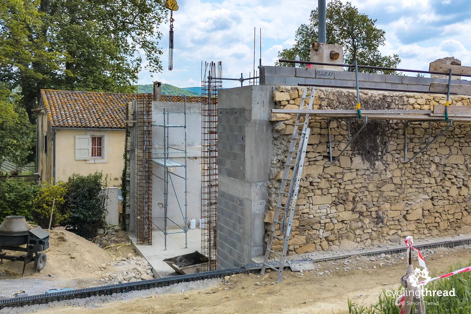 Modern yet traditional architecture in Provence