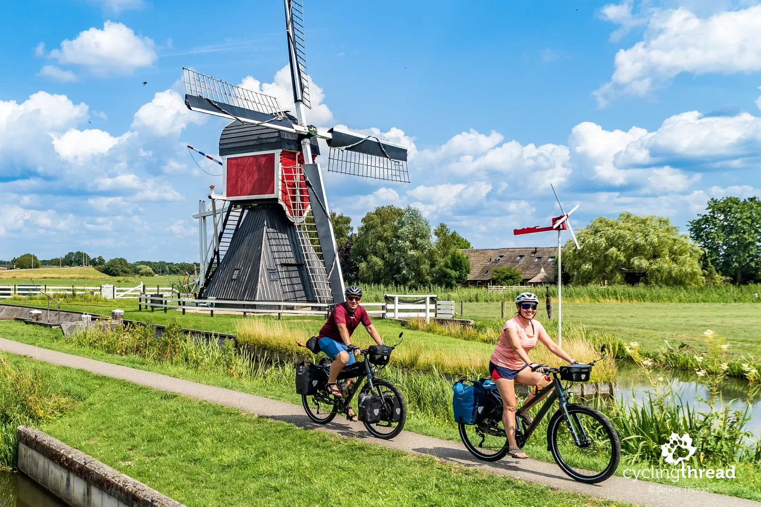 The Netherlands - bicycles and windmills