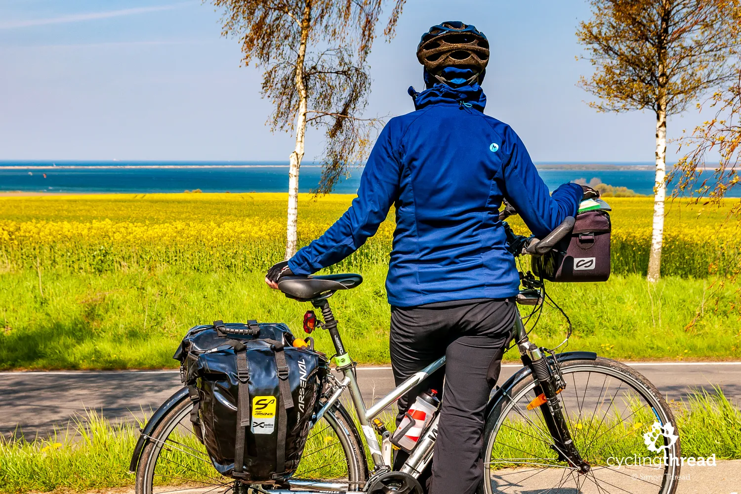 Northern Germany: Baltic Sea, rapeseed and bicycles