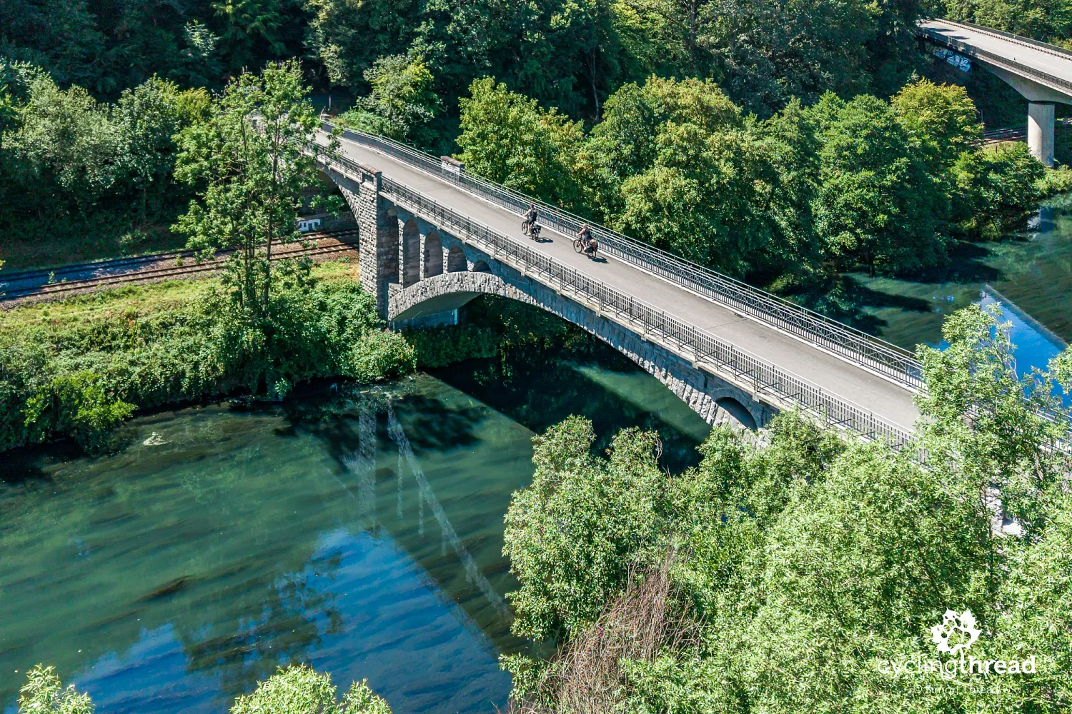 The old Kaiser-Wilhelm-Brücke near Rumbeck