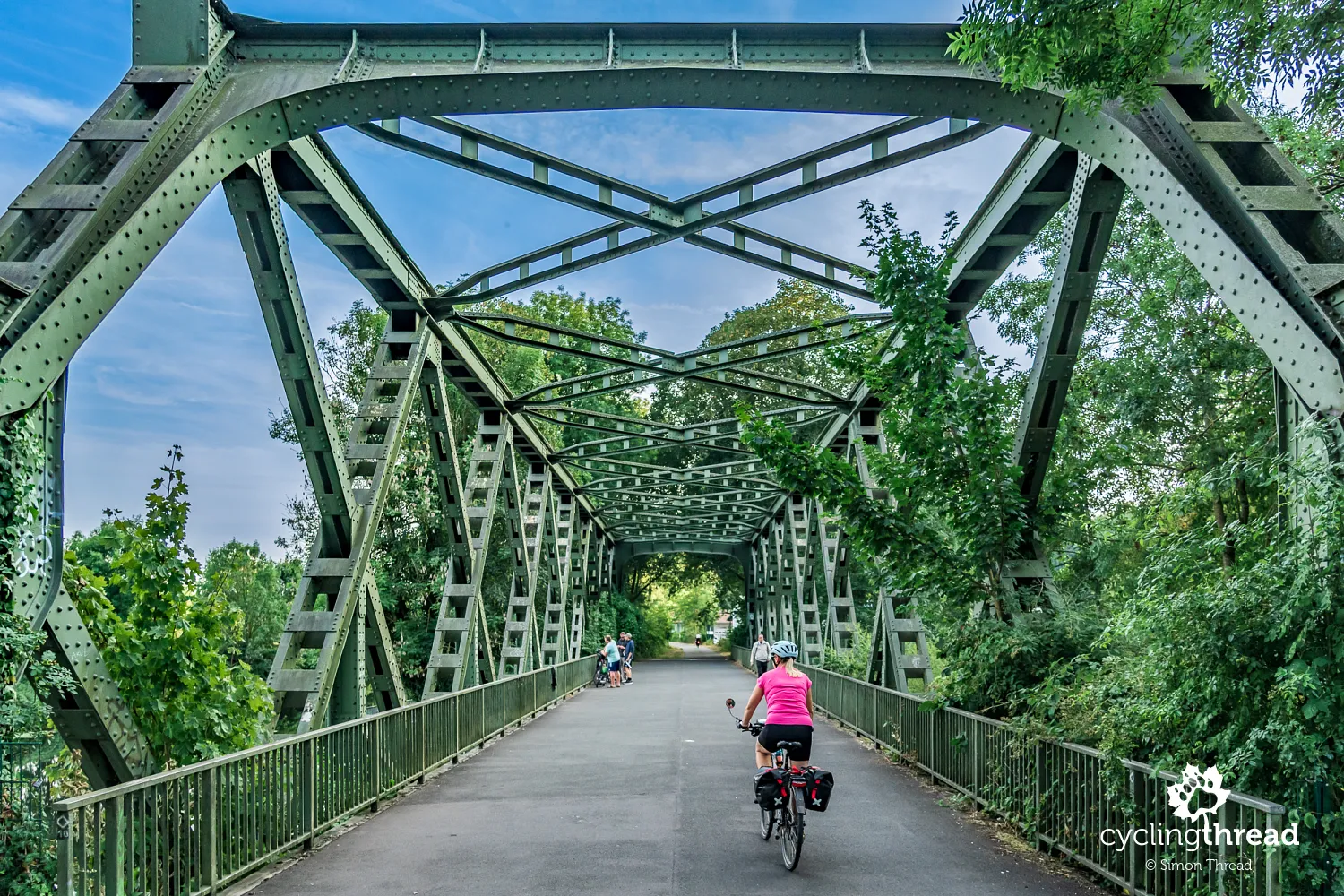 Old railway bridges near Essen
