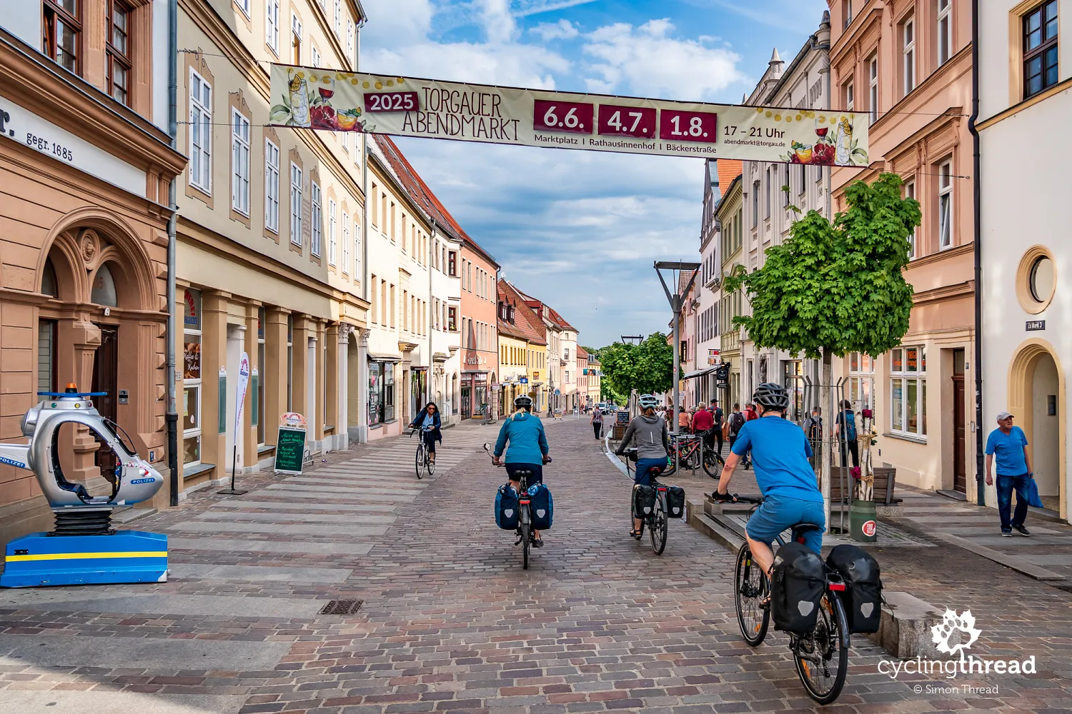 Peaceful, intimate Torgau