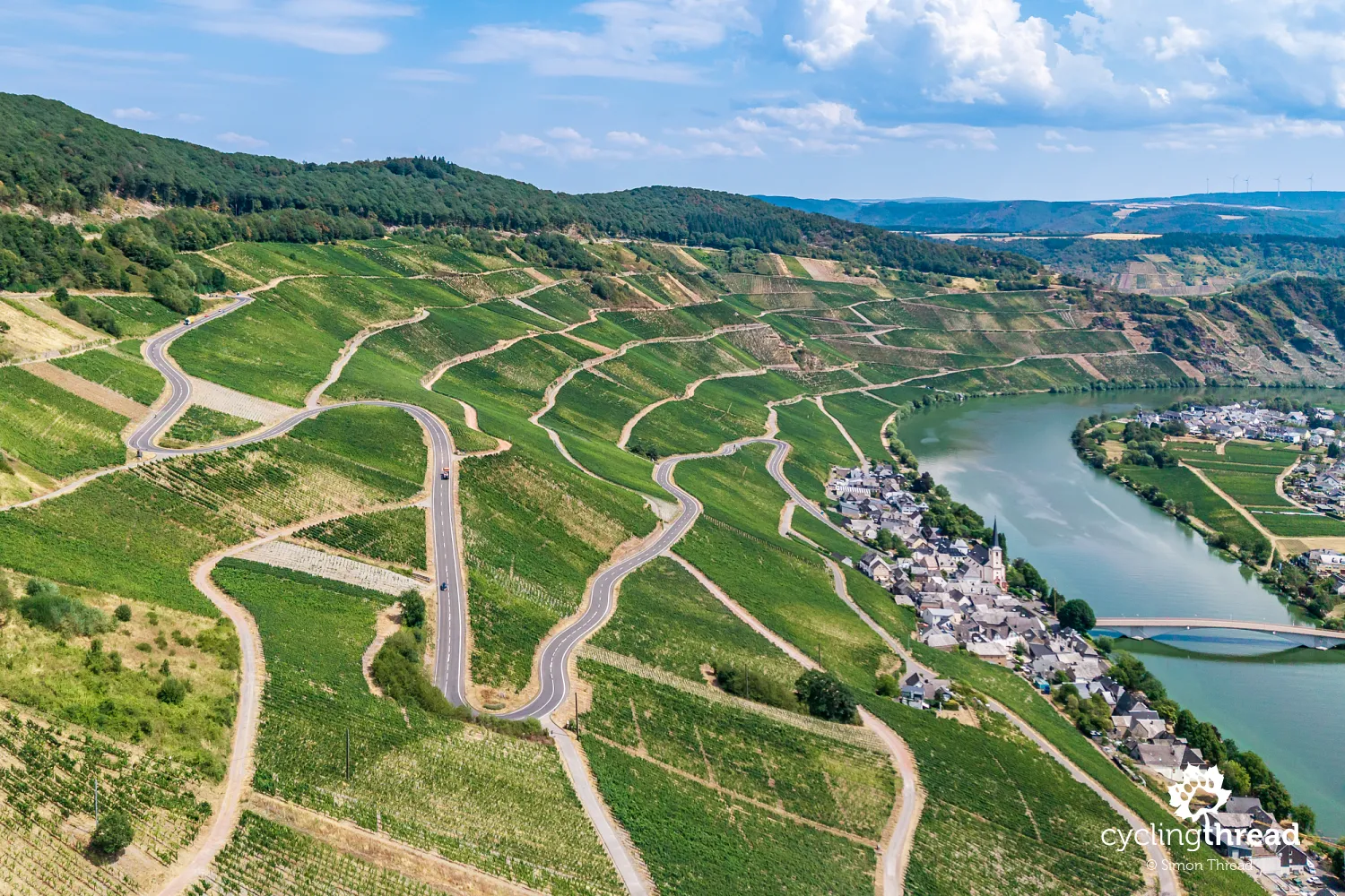 The picturesque Moselle Valley near Piesport