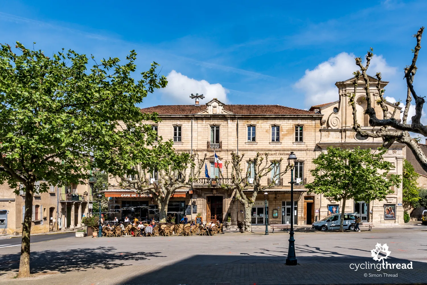Place du Bourguet in Forcalquier
