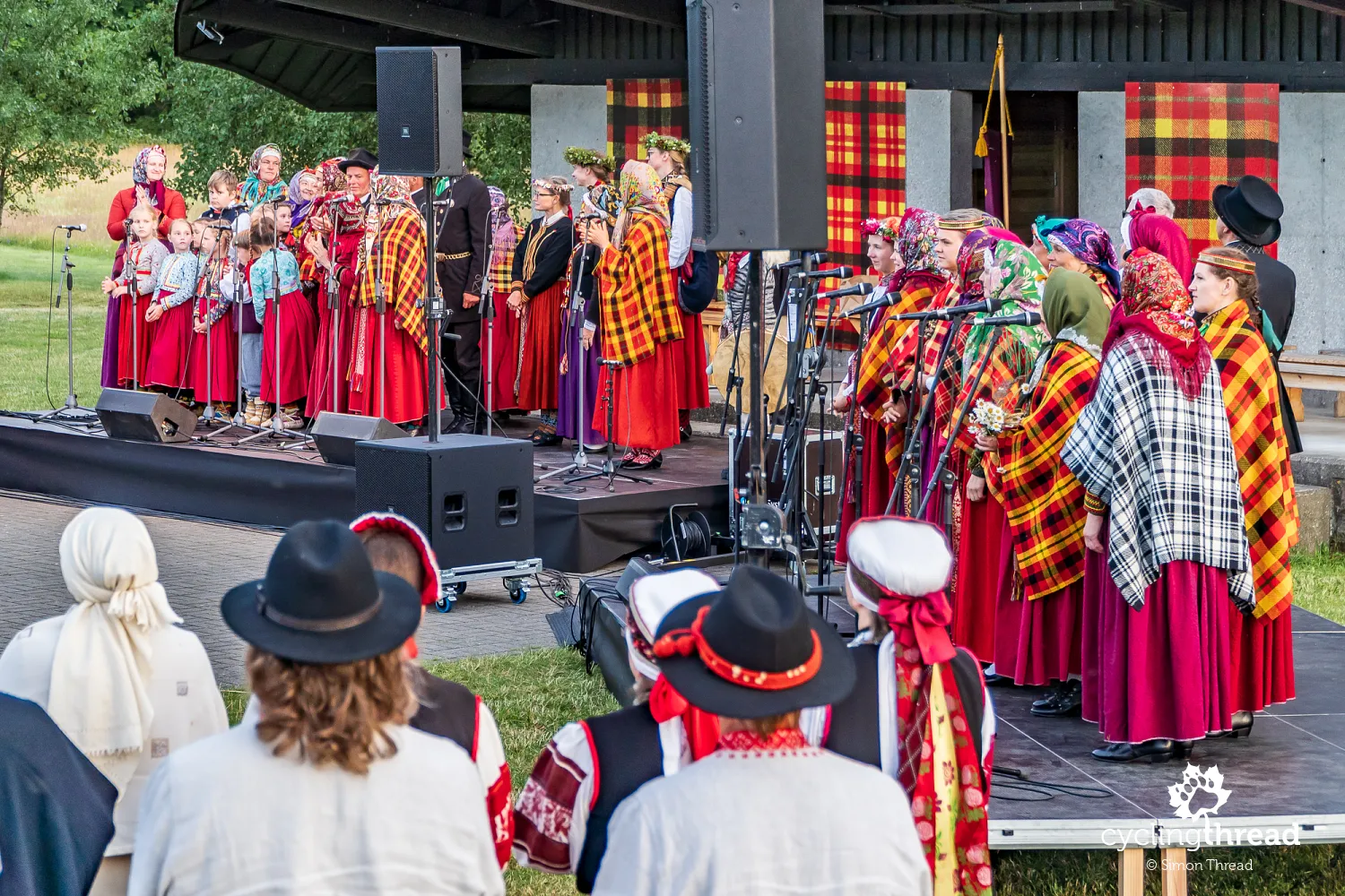 The "Preserving the centuries" festival in Courland, Latvia