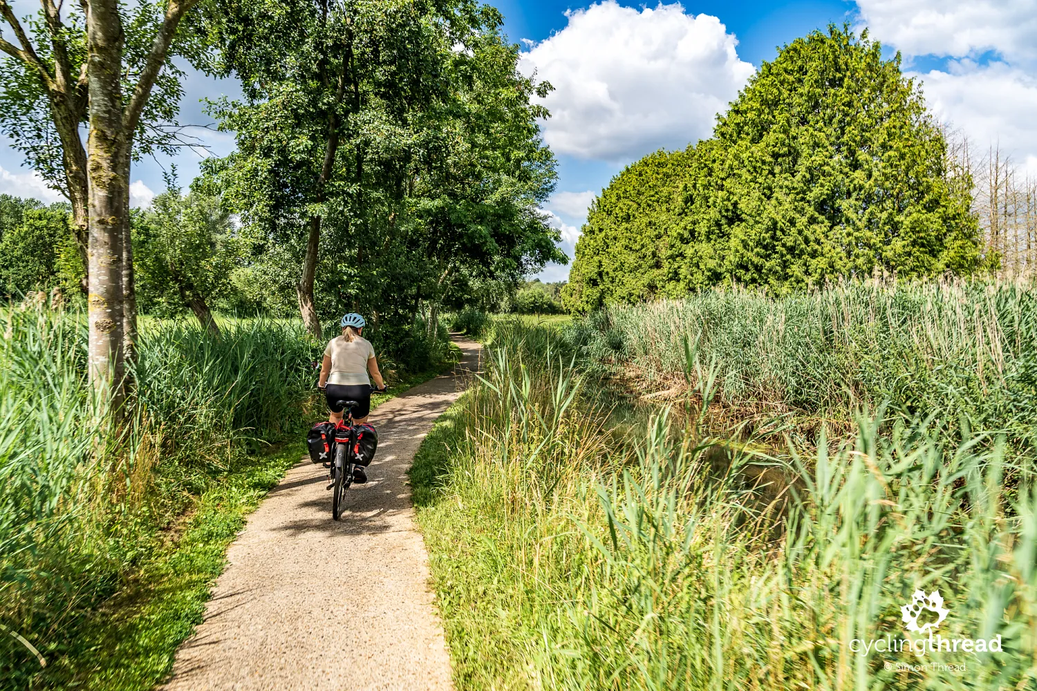 Quiet cycling around Gierle