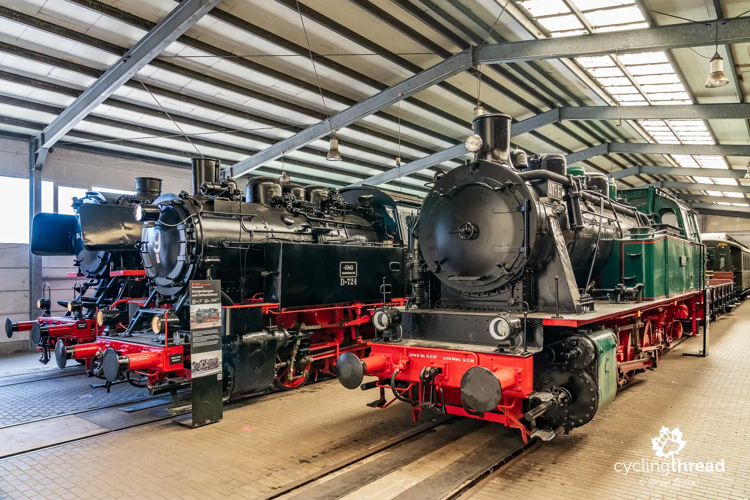 The railway museum in Bochum-Dahlhausen