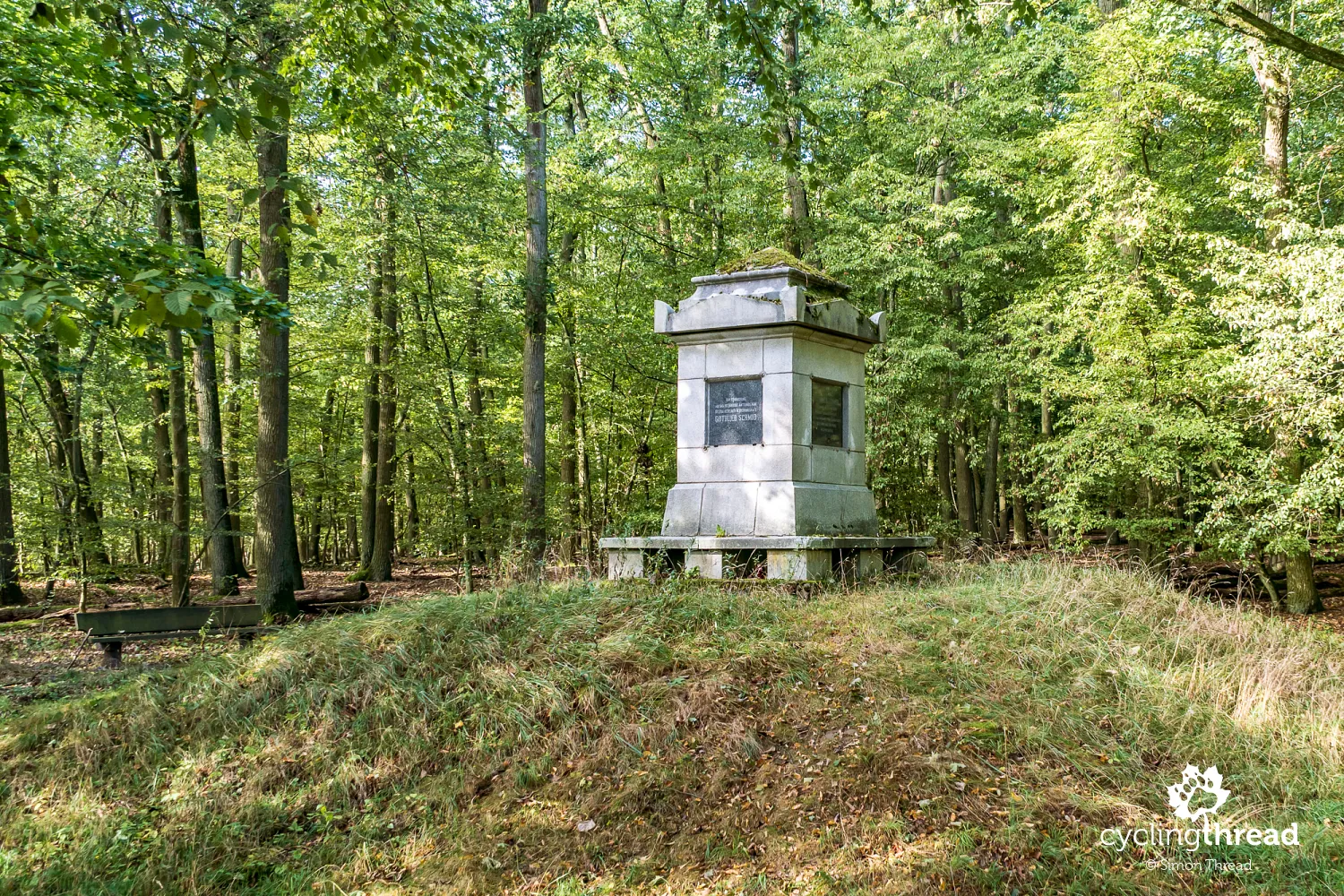 Regulator's monument on the Vistula Cycling Route