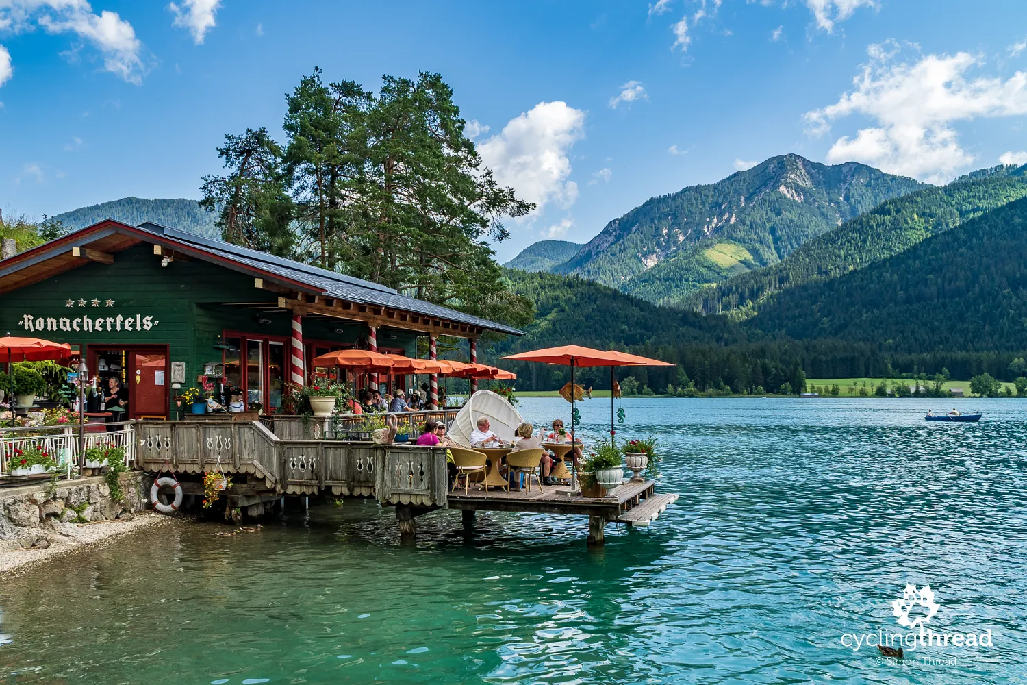 Ronacherfels marina on Lake Weißensee in Carinthia