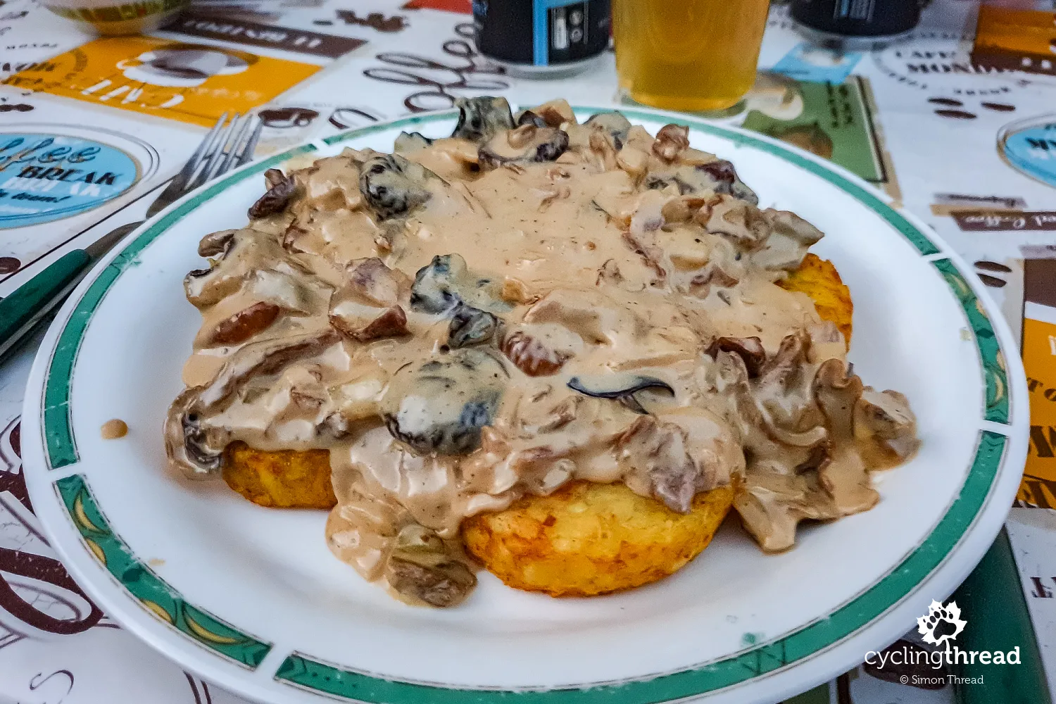 Rösti - Swiss potato pancakes in Jura