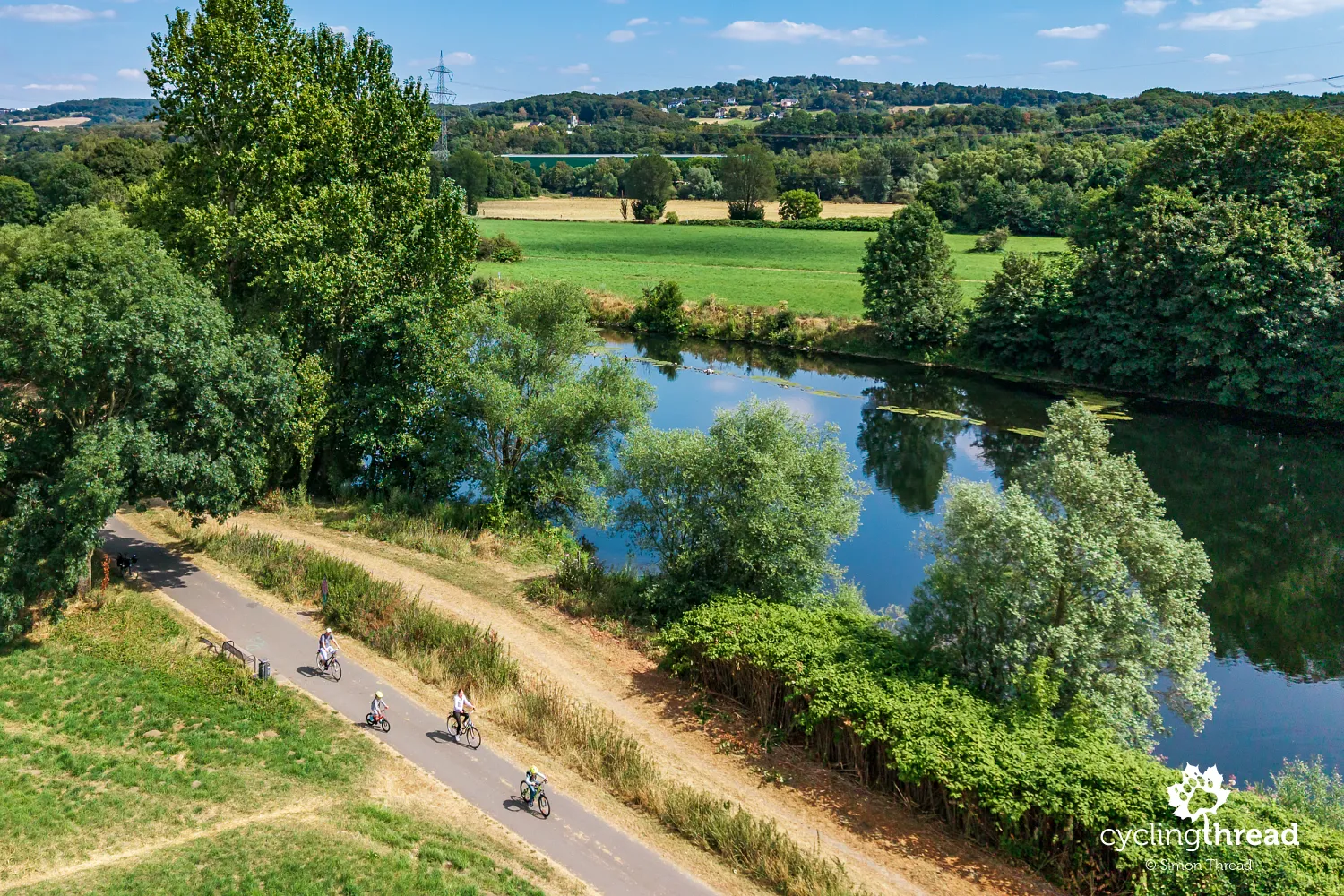 The Ruhr Valley Cycle Route in North Rhine-Westphalia