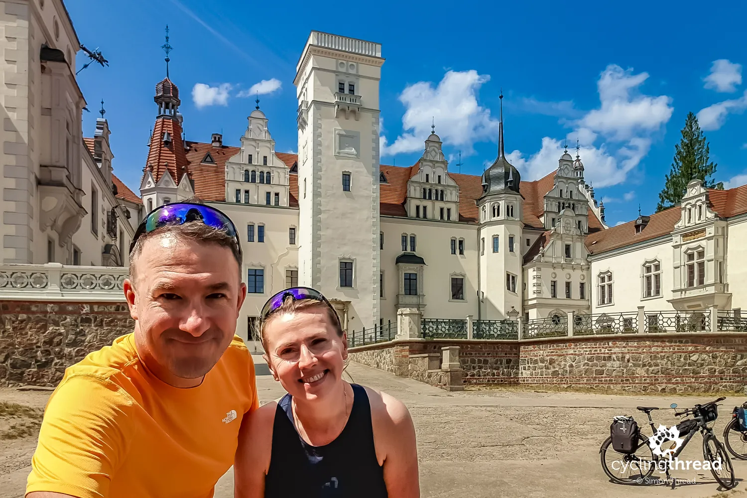 Selfie at the Boitzenburg castle