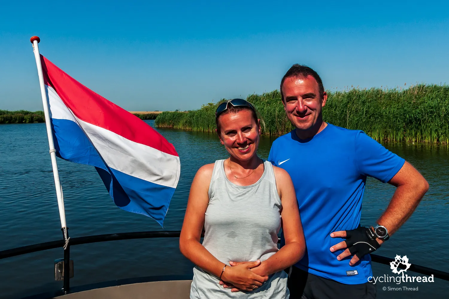 A souvenir photo from the Netherlands