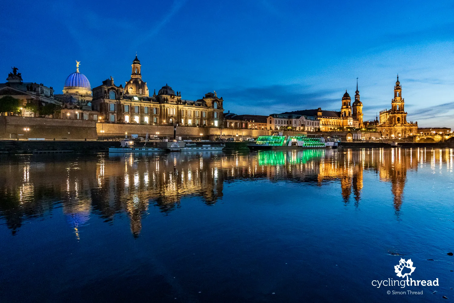 The spectacular Old Town skyline in Dresden