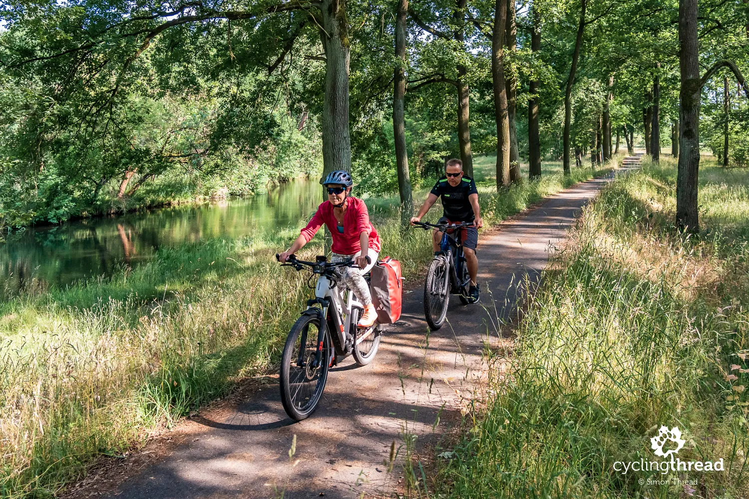 Tour Brandenburg route leaving Cottbus