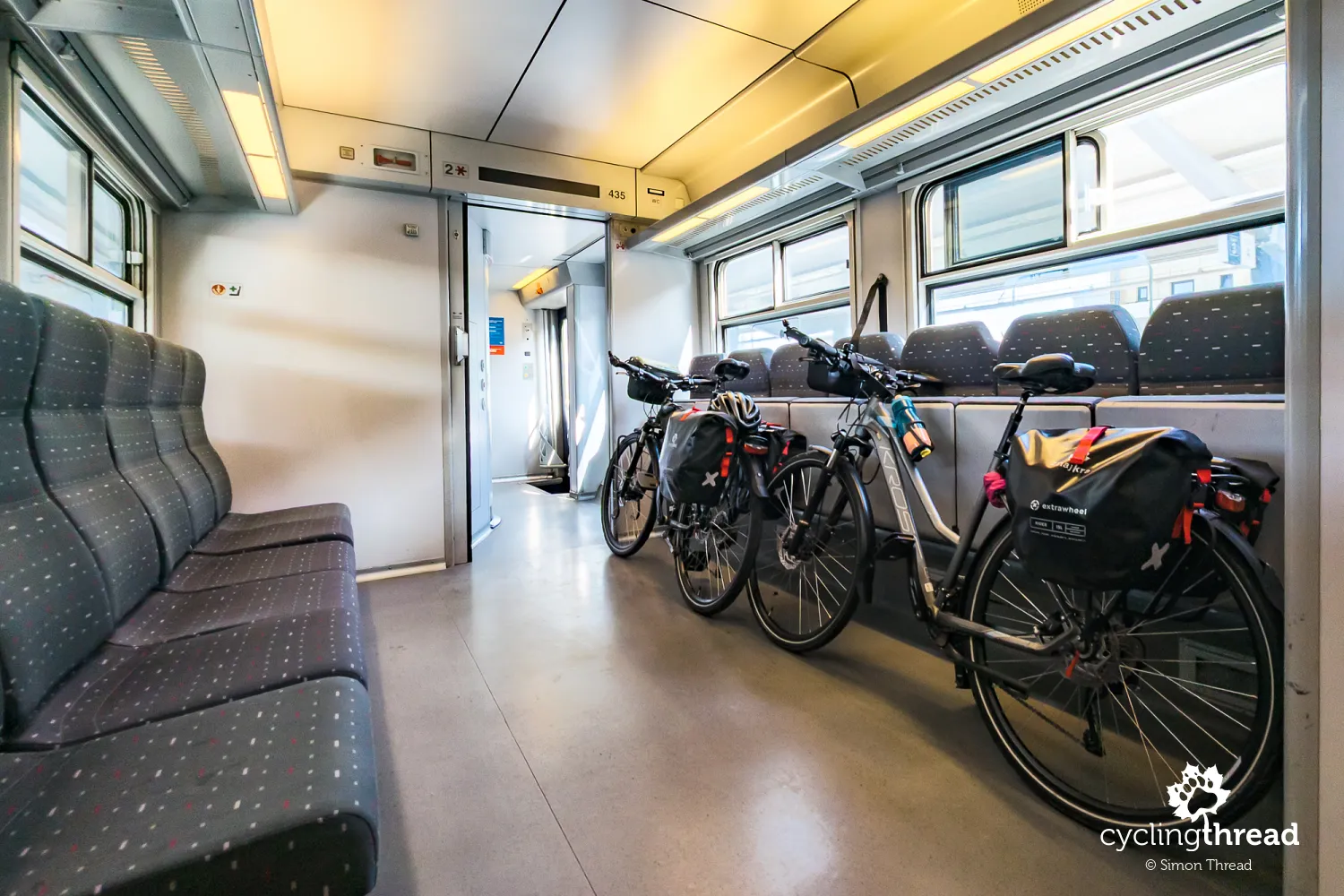 Travelling with bikes in Belgium