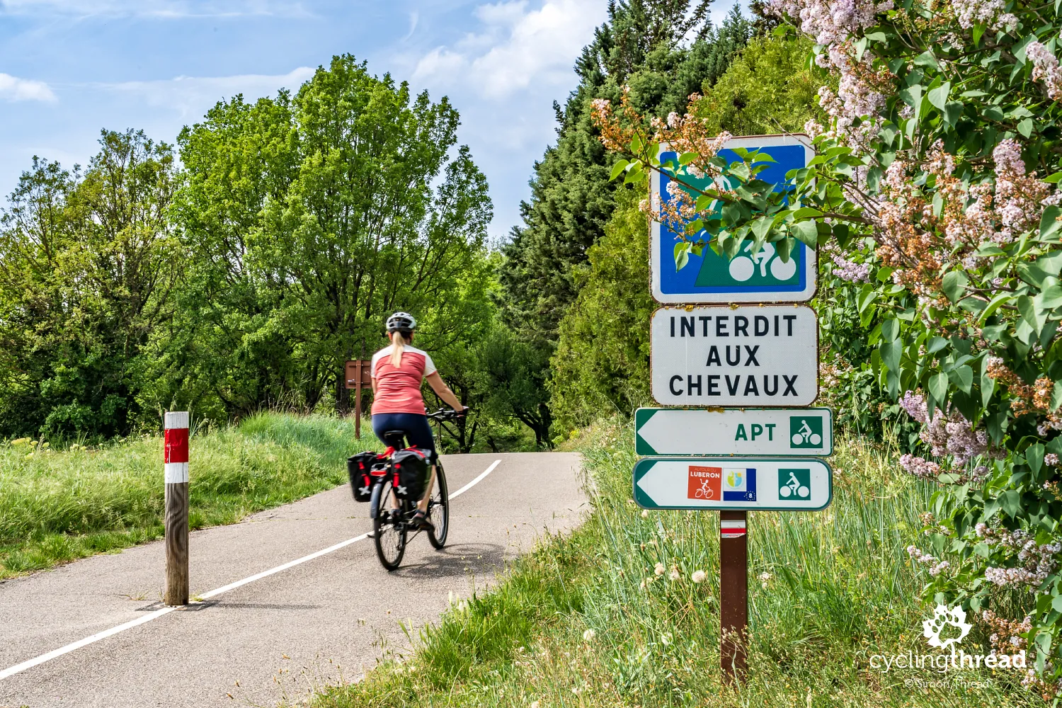 Véloroute du Calavon - a former railway cycle route