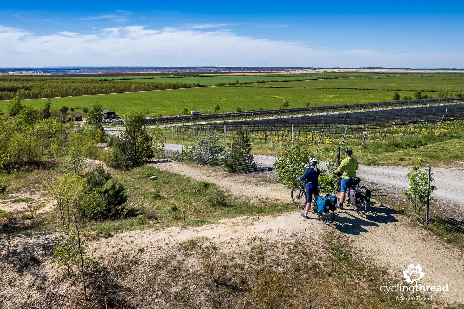 View of the Welzow-Süd lignite mine