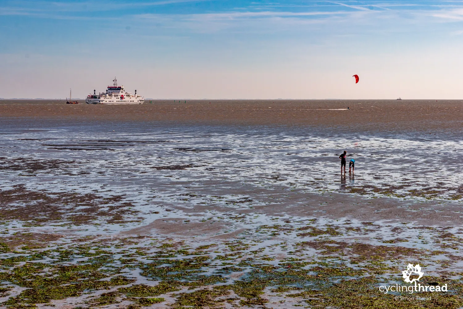 The Wadden Sea in the Netherlands