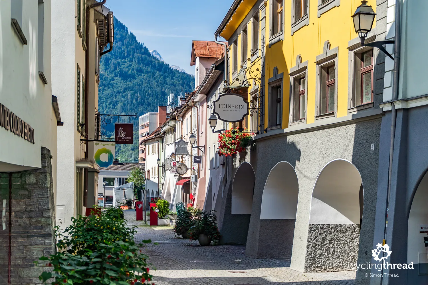 Werdenbergerstraße in Bludenz