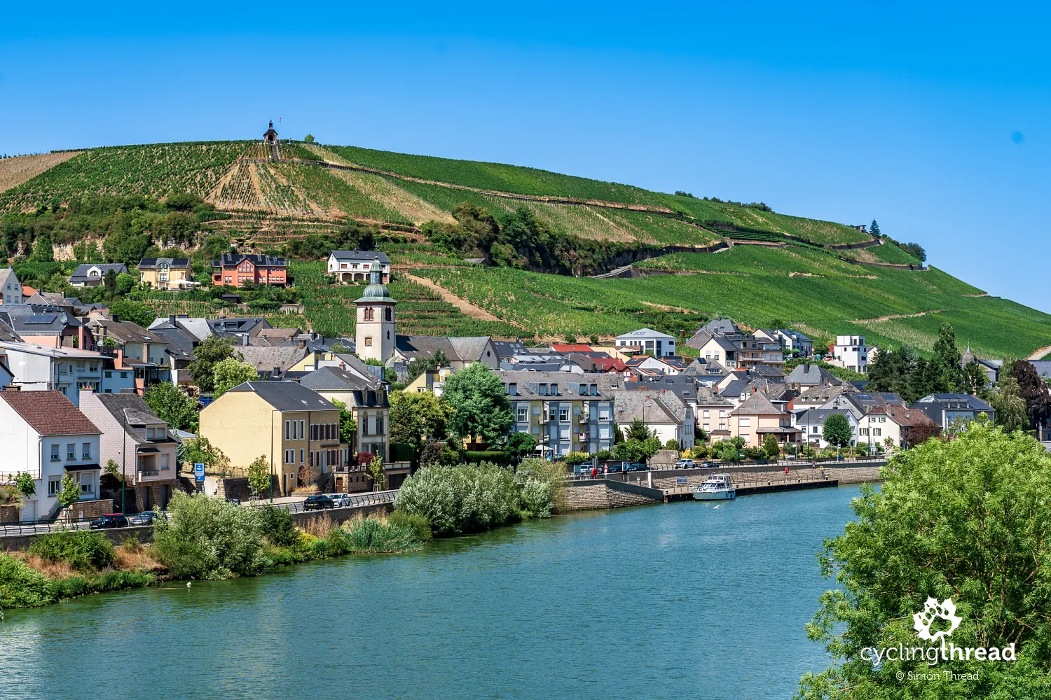 Wormeldange, a wine town on the Moselle