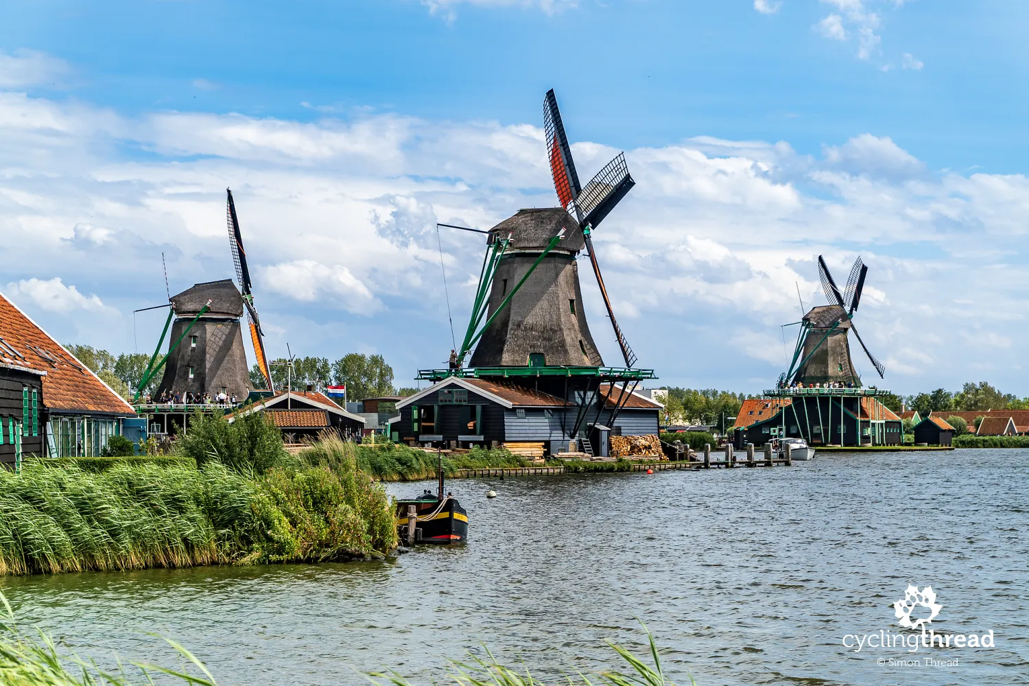 Zaanse Schans - windmills in the Netherlands