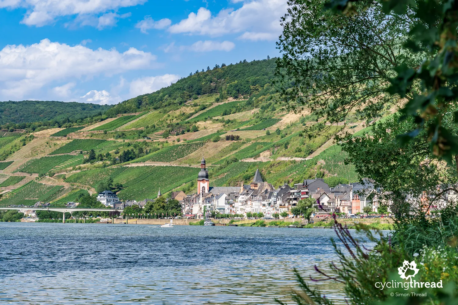 Zell in the middle Moselle Valley