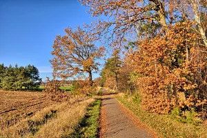 The Blue Velo route in Western Pomerania