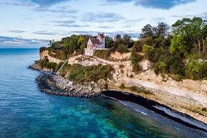 The church on the cliff at Stevns Klint