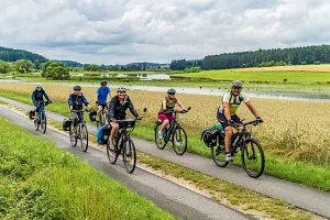 Cycling route - following the Hohenzollerns near Windsbach