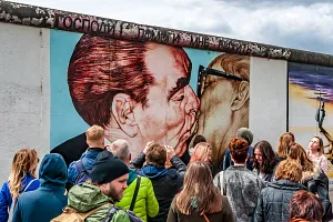 East Side Gallery - most famous mural in Berlin