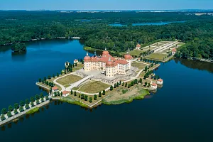 The Moritzburg Palace in Saxony