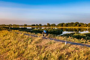 The Oder and Lusatian Neisse cycling route