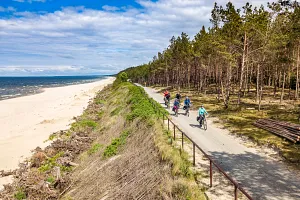 Scenic R10 route on the Vistula Spit